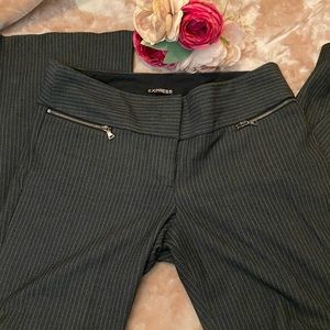 Express Pinstriped Slacks 8R